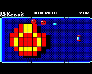 Krakout! (1987)(Gremlin Graphics) screen shot game playing